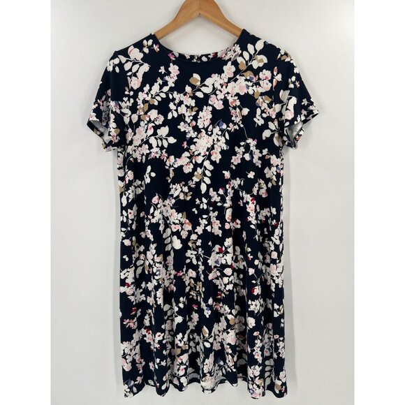 J.Jill Wearever Collection Stretch Floral Dress Women's MP Medium Petite - Picture 9 of 9